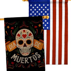 House Flag Day of Dead HP120073AB B