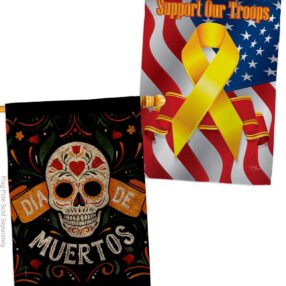House Flag Day of Dead HP120073AF B