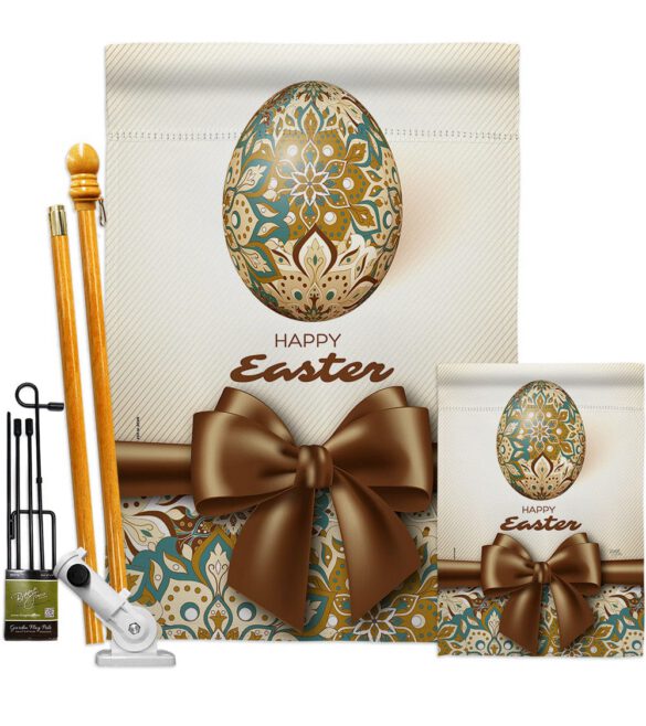 Easter Faberge Egg - Easter Spring Vertical Impressions Decorative Flags HG103085 Made In USA - Image 6