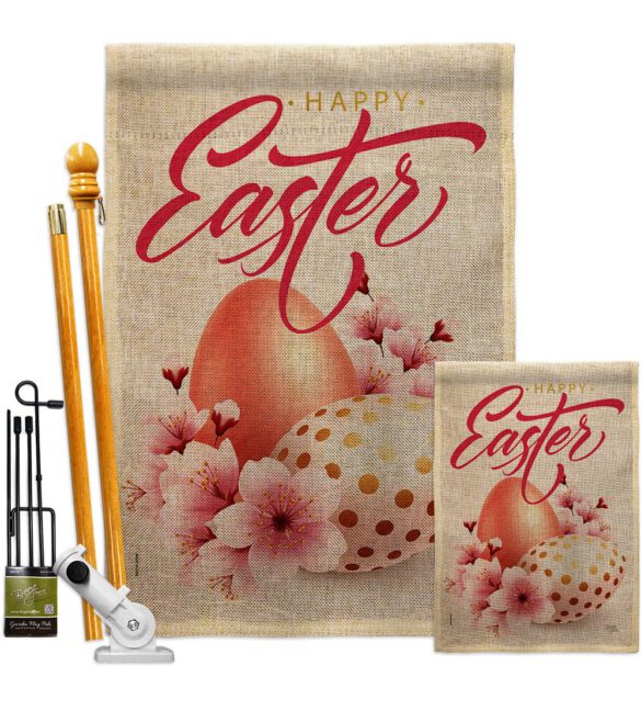 Easter Blooming - Easter Spring Vertical Impressions Decorative Flags HG103086 Made In USA - Image 16