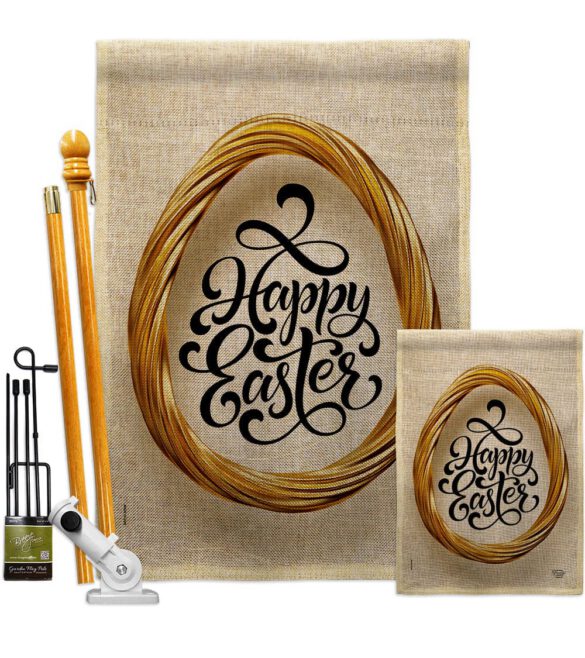 Golfen Easter Egg - Easter Spring Vertical Impressions Decorative Flags HG192498 Made In USA - Image 16