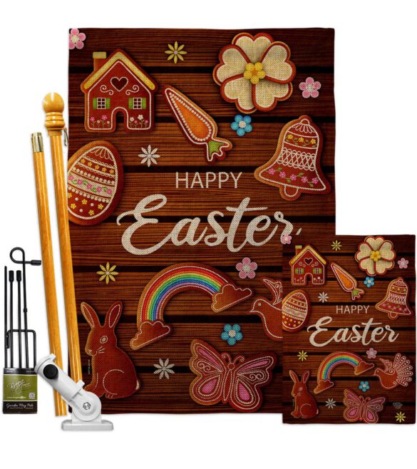 Chocolate Easter - Easter Spring Vertical Impressions Decorative Flags HG192502 Made In USA - Image 16