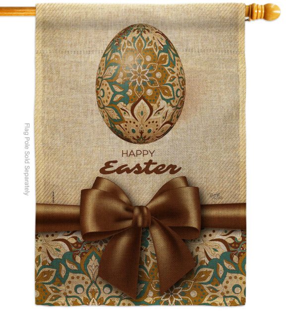 Easter Faberge Egg - Easter Spring Vertical Impressions Decorative Flags HG103085 Made In USA - Image 12