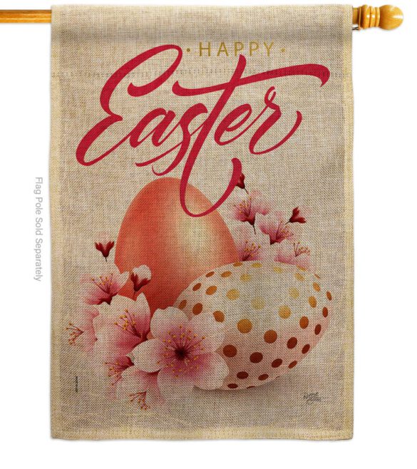 Easter Blooming - Easter Spring Vertical Impressions Decorative Flags HG103086 Made In USA - Image 12