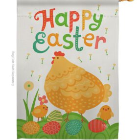 House Flag Easter H192341