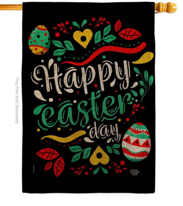 Easter Day - Easter Spring Vertical Impressions Decorative Flags HG192459 Made In USA - Image 12