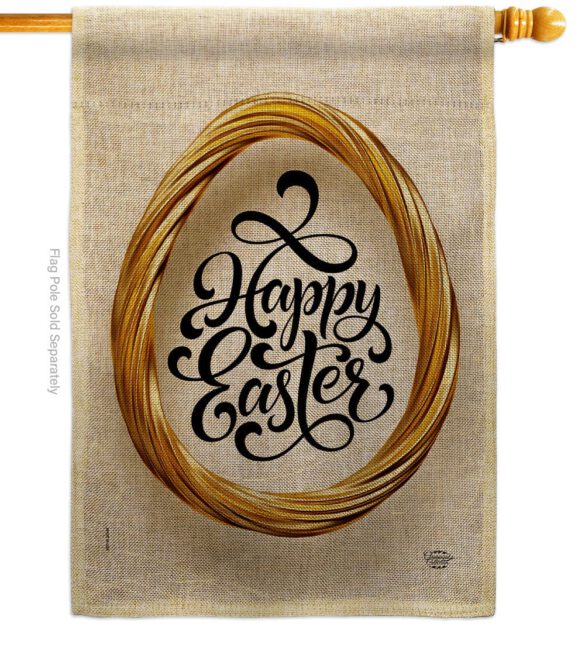Golfen Easter Egg - Easter Spring Vertical Impressions Decorative Flags HG192498 Made In USA - Image 12
