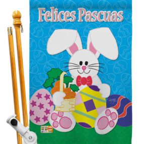 House Flag Easter HS103029S