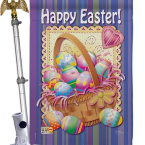 House Flag Easter HS103040 02