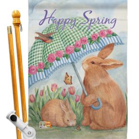 House Flag Easter HS103060