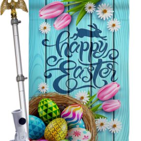 House Flag Easter HS103080 02