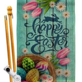 House Flag Easter HS103080 B
