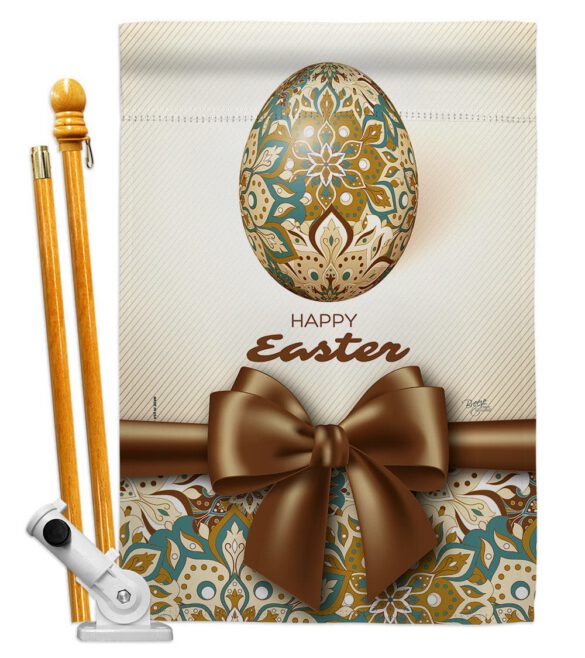 Easter Faberge Egg - Easter Spring Vertical Impressions Decorative Flags HG103085 Made In USA - Image 5