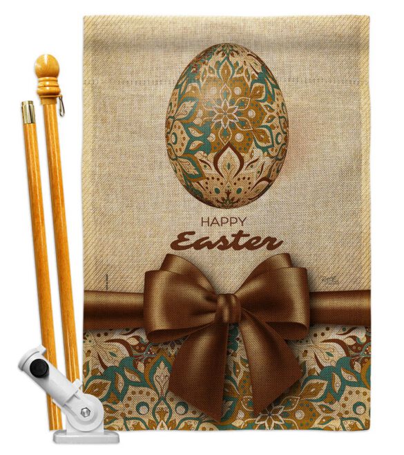 Easter Faberge Egg - Easter Spring Vertical Impressions Decorative Flags HG103085 Made In USA - Image 15