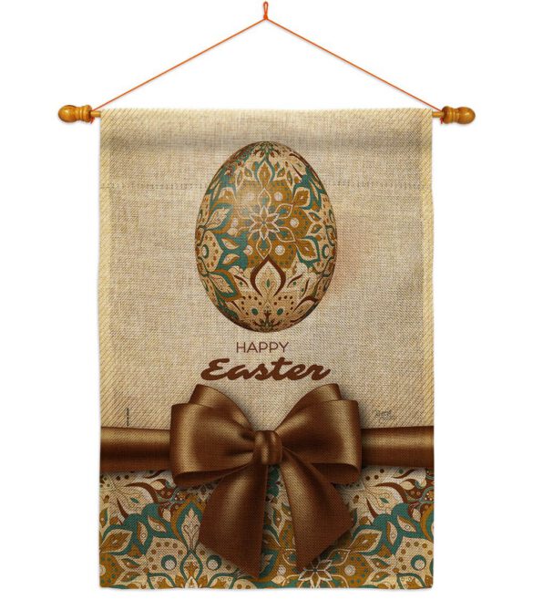 Easter Faberge Egg - Easter Spring Vertical Impressions Decorative Flags HG103085 Made In USA - Image 20