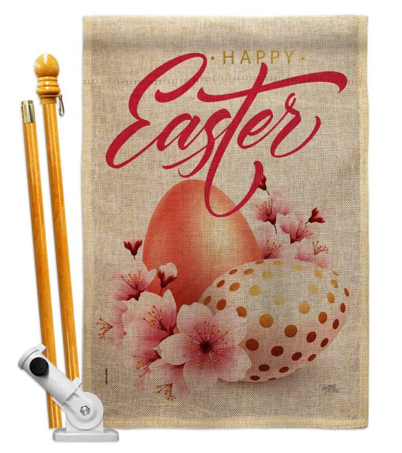 Easter Blooming - Easter Spring Vertical Impressions Decorative Flags HG103086 Made In USA - Image 15
