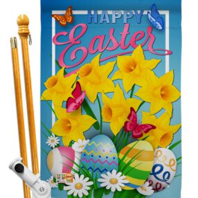 House Flag Easter HS137154