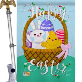 House Flag Easter HS137155 02