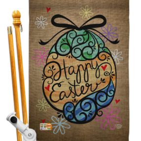 House Flag Easter HS192022