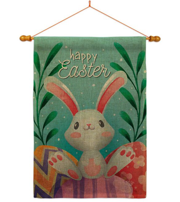 Colorful Easter Eggs - Easter Spring Vertical Impressions Decorative Flags HG192350 Made In USA - Image 20