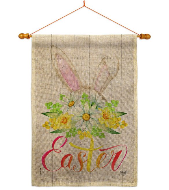 Floral Easter - Easter Spring Vertical Impressions Decorative Flags HG192406 Made In USA - Image 20