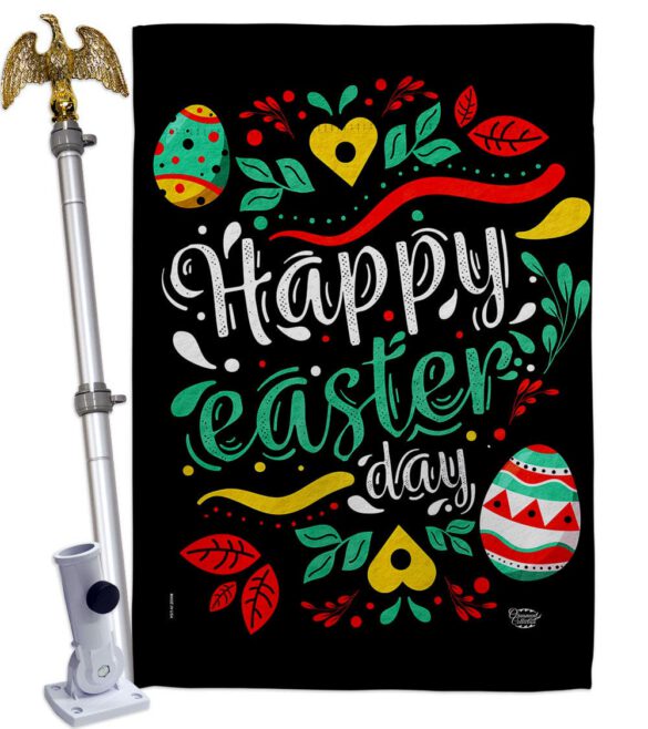 Easter Day - Easter Spring Vertical Impressions Decorative Flags HG192459 Made In USA - Image 9