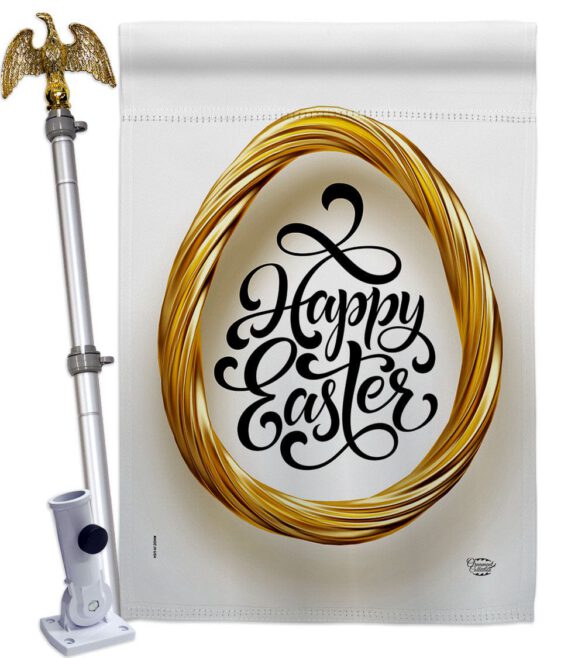 Golfen Easter Egg - Easter Spring Vertical Impressions Decorative Flags HG192498 Made In USA - Image 9