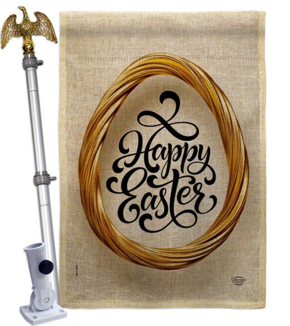 Golfen Easter Egg - Easter Spring Vertical Impressions Decorative Flags HG192498 Made In USA - Image 19