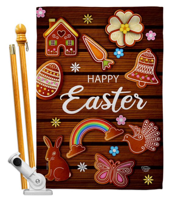 Chocolate Easter - Easter Spring Vertical Impressions Decorative Flags HG192502 Made In USA - Image 5