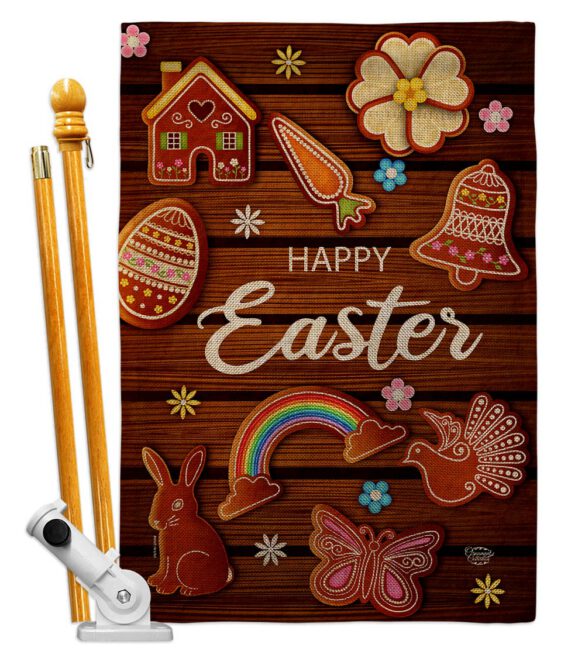 Chocolate Easter - Easter Spring Vertical Impressions Decorative Flags HG192502 Made In USA - Image 15