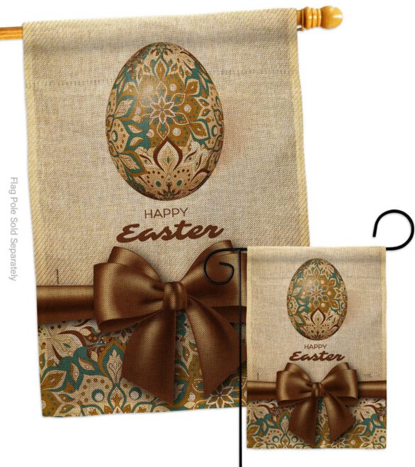 Easter Faberge Egg - Easter Spring Vertical Impressions Decorative Flags HG103085 Made In USA - Image 13