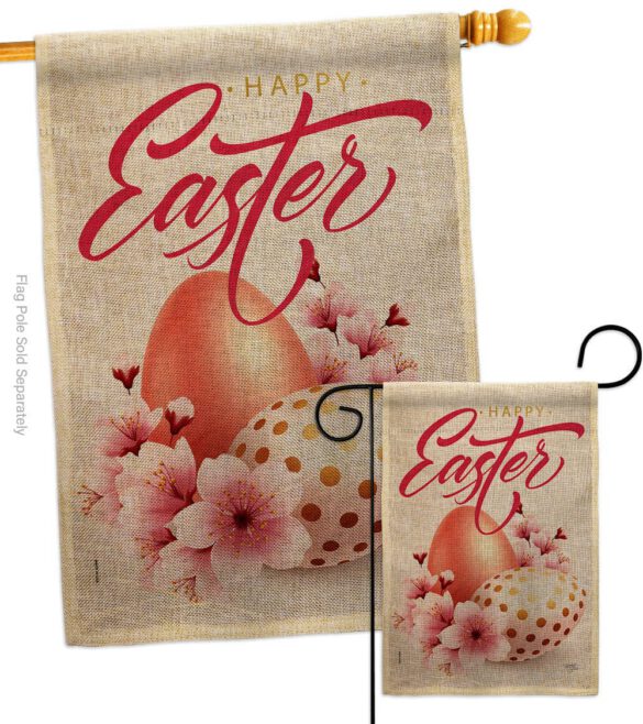 Easter Blooming - Easter Spring Vertical Impressions Decorative Flags HG103086 Made In USA - Image 13