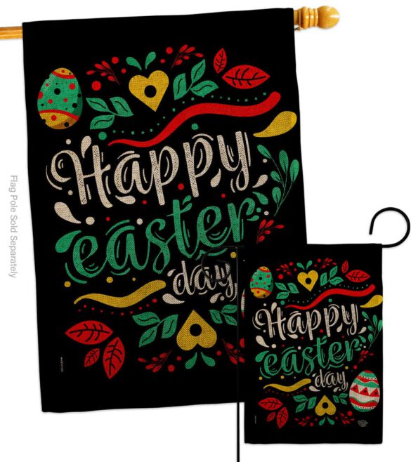 Easter Day - Easter Spring Vertical Impressions Decorative Flags HG192459 Made In USA - Image 13