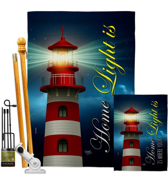 Home Light - Historic Americana Vertical Impressions Decorative Flags HG120253 Made In USA - Image 6