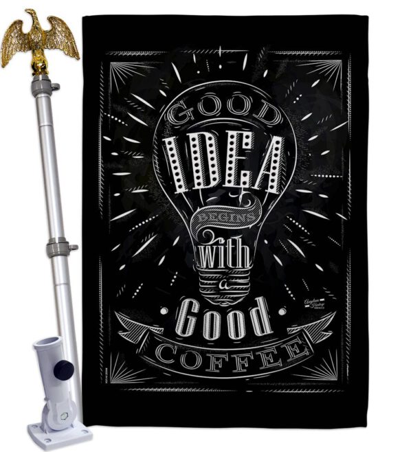 Good Idea - Expression Inspirational Vertical Impressions Decorative Flags HG137271 Made In USA - Image 9