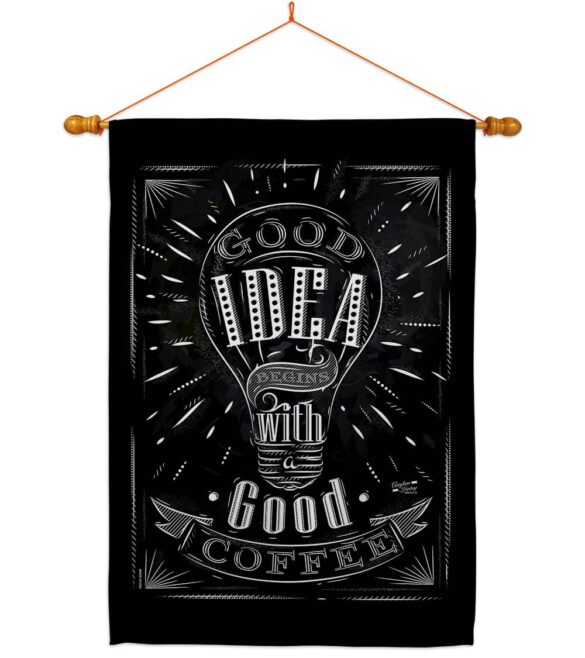Good Idea - Expression Inspirational Vertical Impressions Decorative Flags HG137271 Made In USA - Image 10