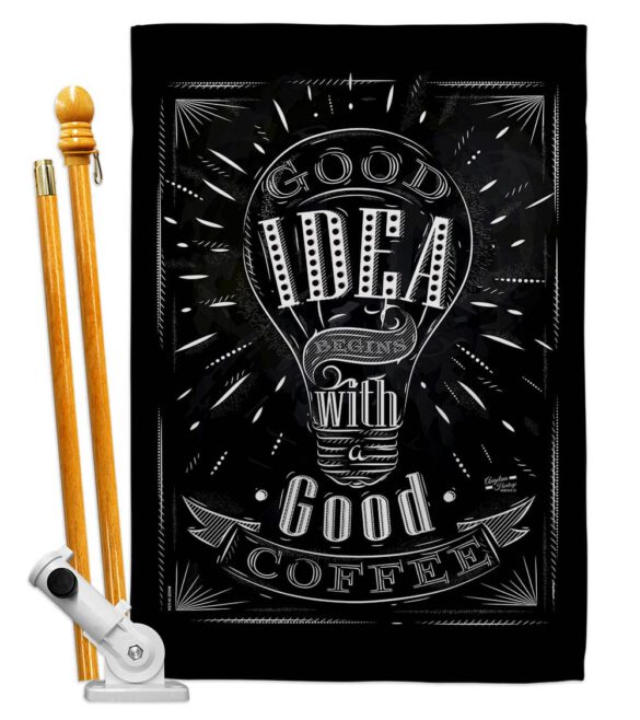 Good Idea - Expression Inspirational Vertical Impressions Decorative Flags HG137271 Made In USA - Image 5