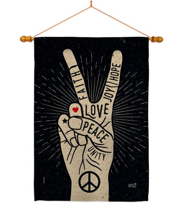 Faith Love Joy - Expression Inspirational Vertical Impressions Decorative Flags HG137415 Made In USA - Image 10