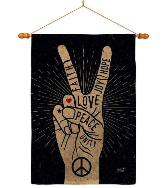 Faith Love Joy - Expression Inspirational Vertical Impressions Decorative Flags HG137415 Made In USA - Image 20