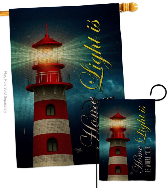Home Light - Historic Americana Vertical Impressions Decorative Flags HG120253 Made In USA - Image 24