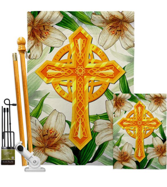 Cross - Faith & Religious Inspirational Vertical Impressions Decorative Flags HG103090 Made In USA - Image 6