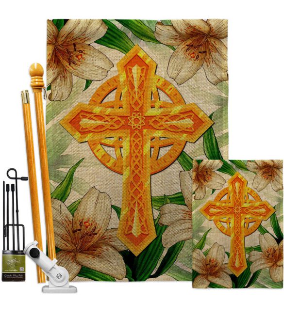 Cross - Faith & Religious Inspirational Vertical Impressions Decorative Flags HG103090 Made In USA - Image 16
