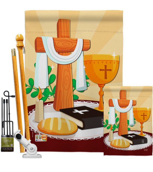 Holy Week - Faith & Religious Inspirational Vertical Impressions Decorative Flags HG137202 Made In USA - Image 6