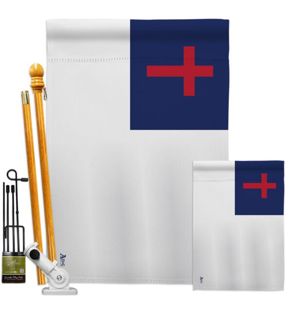 Christian - Faith & Religious Inspirational Vertical Impressions Decorative Flags HG140830 Made In USA - Image 6