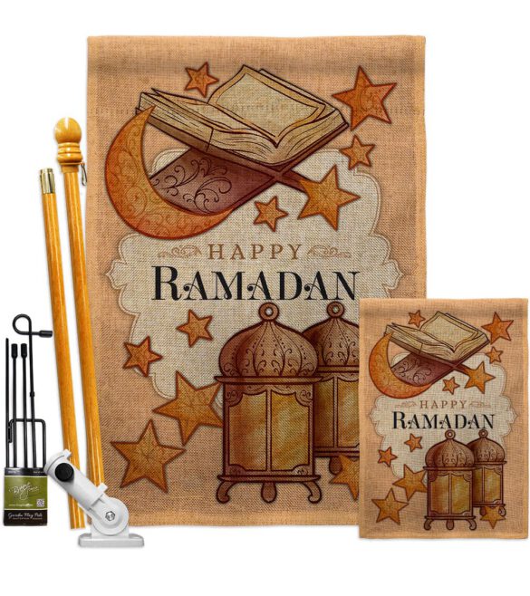 Happy Ramadan - Faith & Religious Inspirational Vertical Impressions Decorative Flags HG192402 Made In USA - Image 16