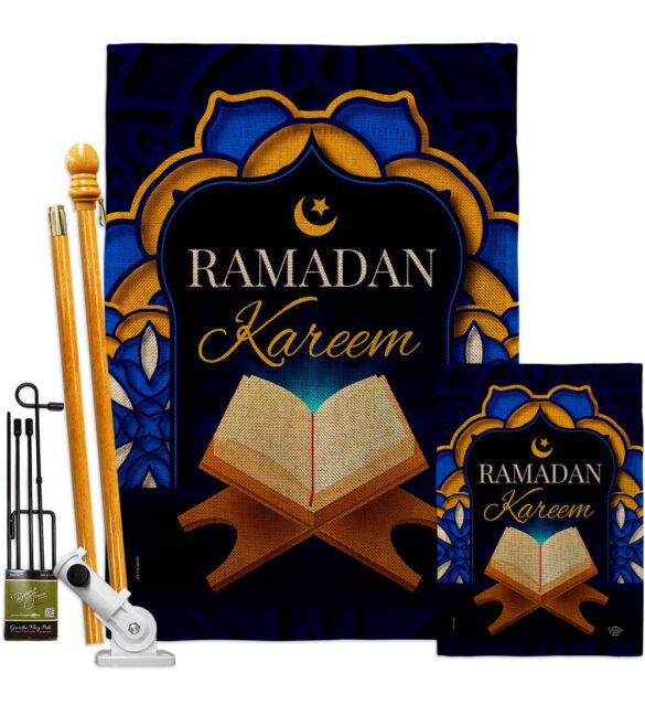 Happy Ramadan - Faith & Religious Inspirational Vertical Impressions Decorative Flags HG192489 Made In USA - Image 16