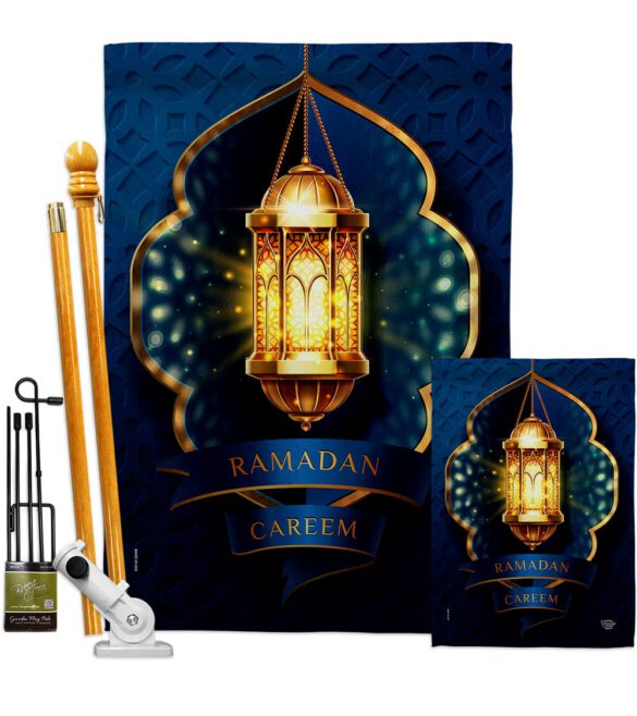 Blessed Ramadan - Faith & Religious Inspirational Vertical Impressions Decorative Flags HG192496 Made In USA - Image 6