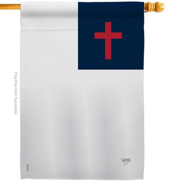 Christian - Faith & Religious Inspirational Vertical Impressions Decorative Flags HG103049 Made In USA - Image 2
