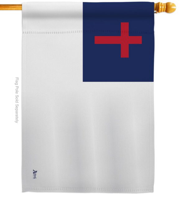 Christian - Faith & Religious Inspirational Vertical Impressions Decorative Flags HG140830 Made In USA - Image 2
