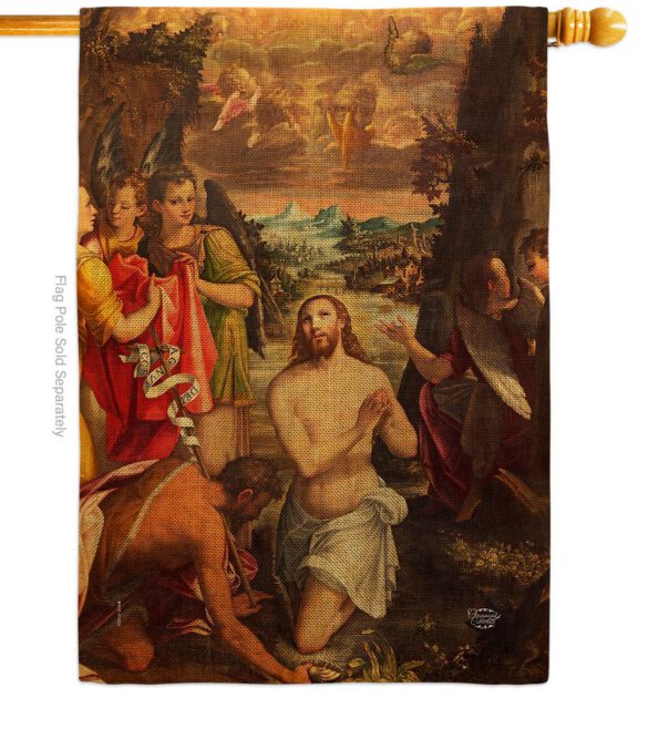 Baptism of Christ - Faith & Religious Inspirational Vertical Impressions Decorative Flags HG192377 Made In USA - Image 13